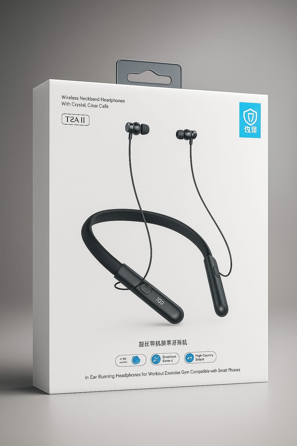 Wireless Neckband Headphones – Crystal-Clear Calls সহ!