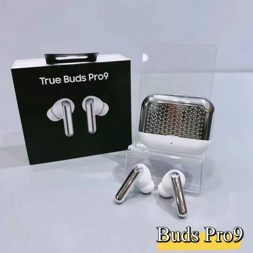 High Quality Buds Pro9 Wireless BT Headphones ANC ENC Noise Cancelling In-Ear Earbuds High Sound Quality Decoding Tws Earphones