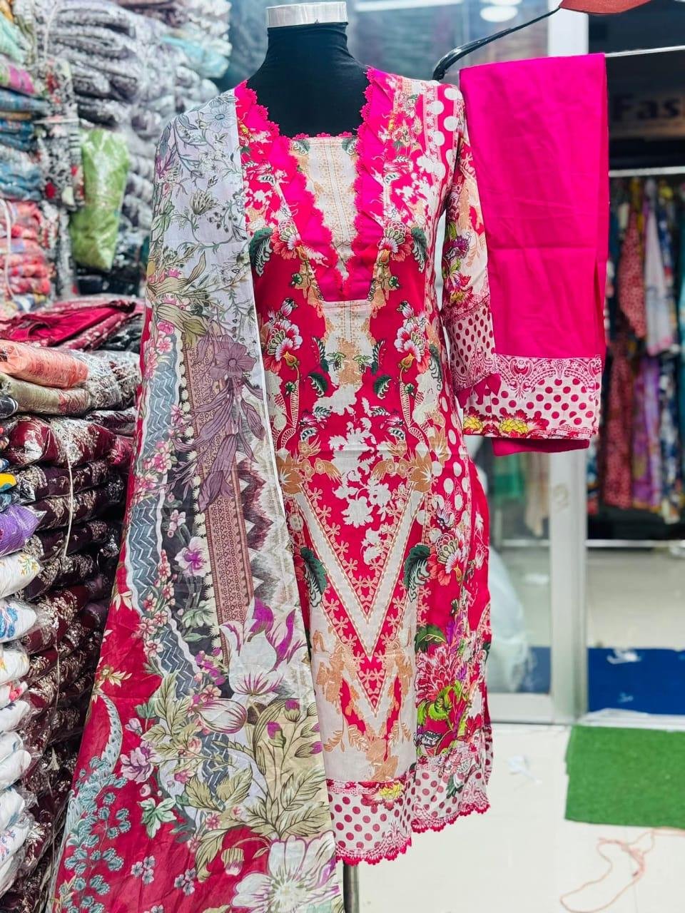 Charizama Print 3-Piece Dress