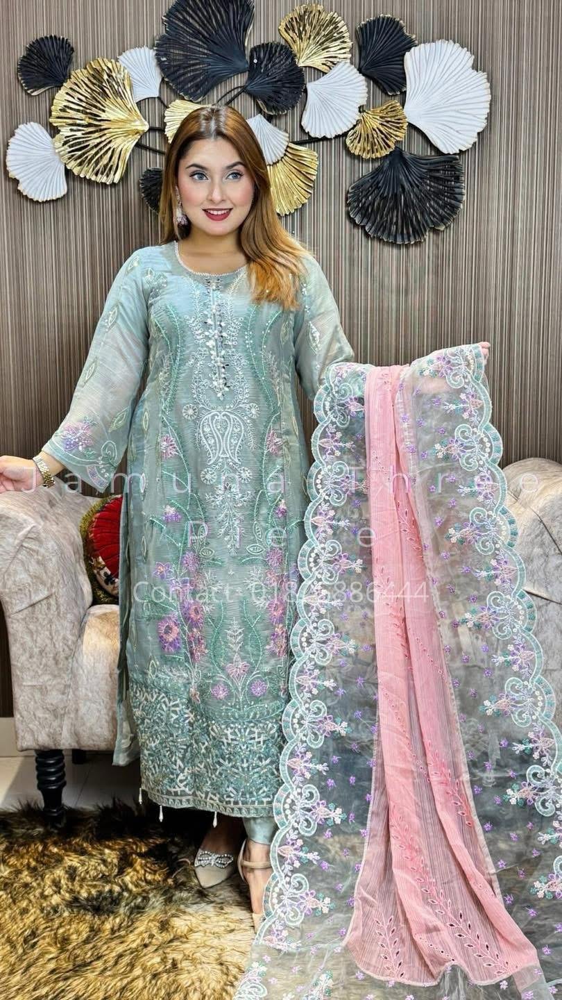 Premium Soft Wetless 3-Piece Dress