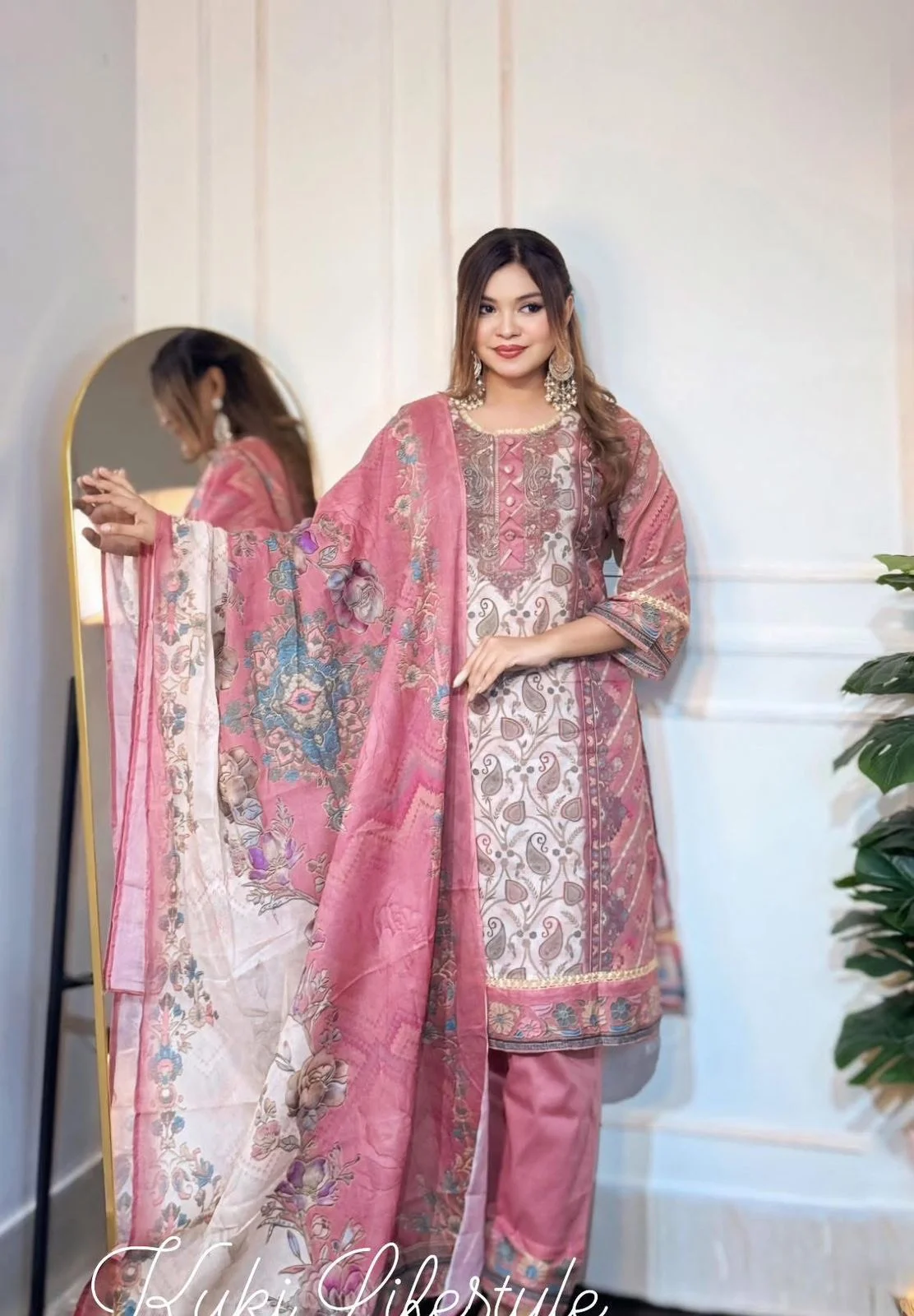 Premium Soft Wetless 3-Piece Dress