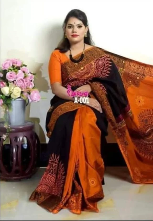 নকশি টাঙ্গাইল শাড়ি – বাংলার গল্পে বোনা এক আবেগ