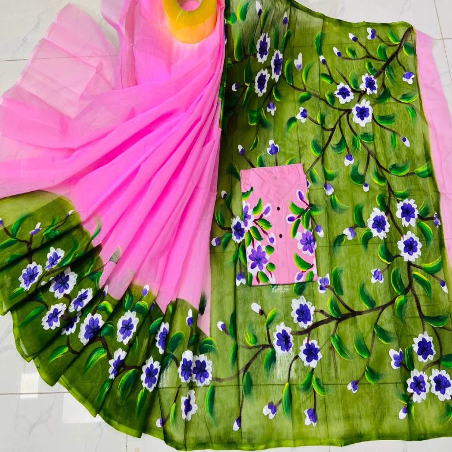 হ্যান্ড প্রিন্ট কাপল সেট