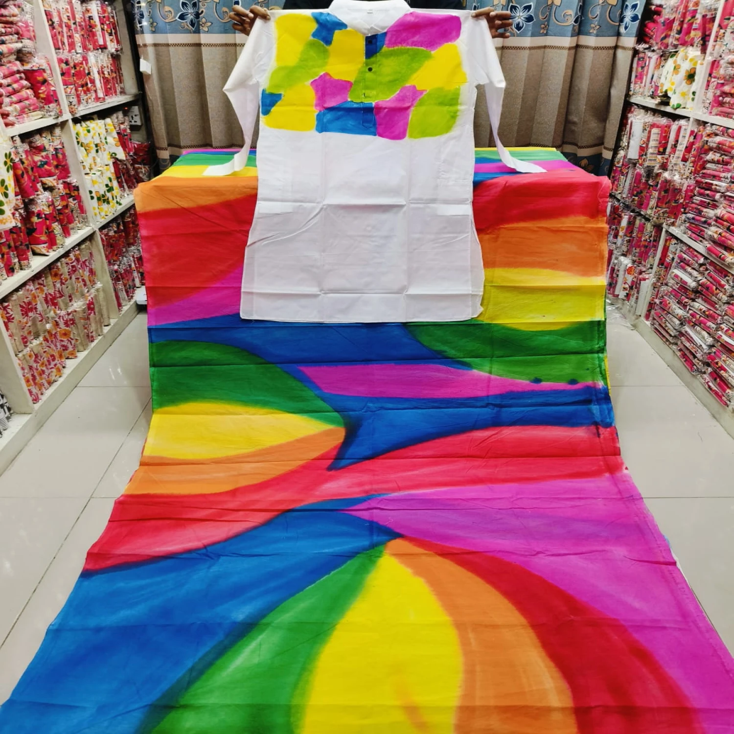 হ্যান্ড প্রিন্ট কাপল সেট