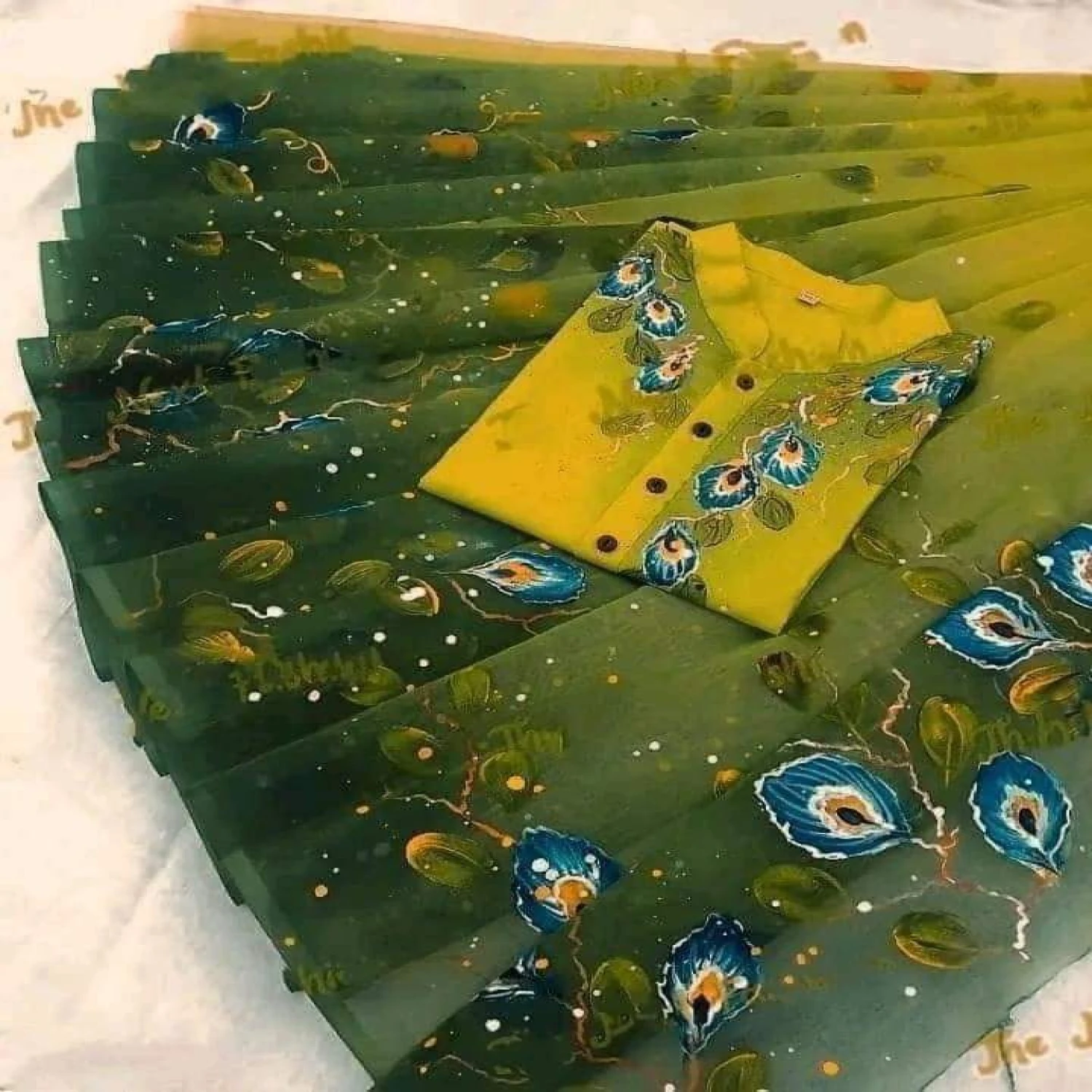 হ্যান্ড প্রিন্ট কাপল সেট