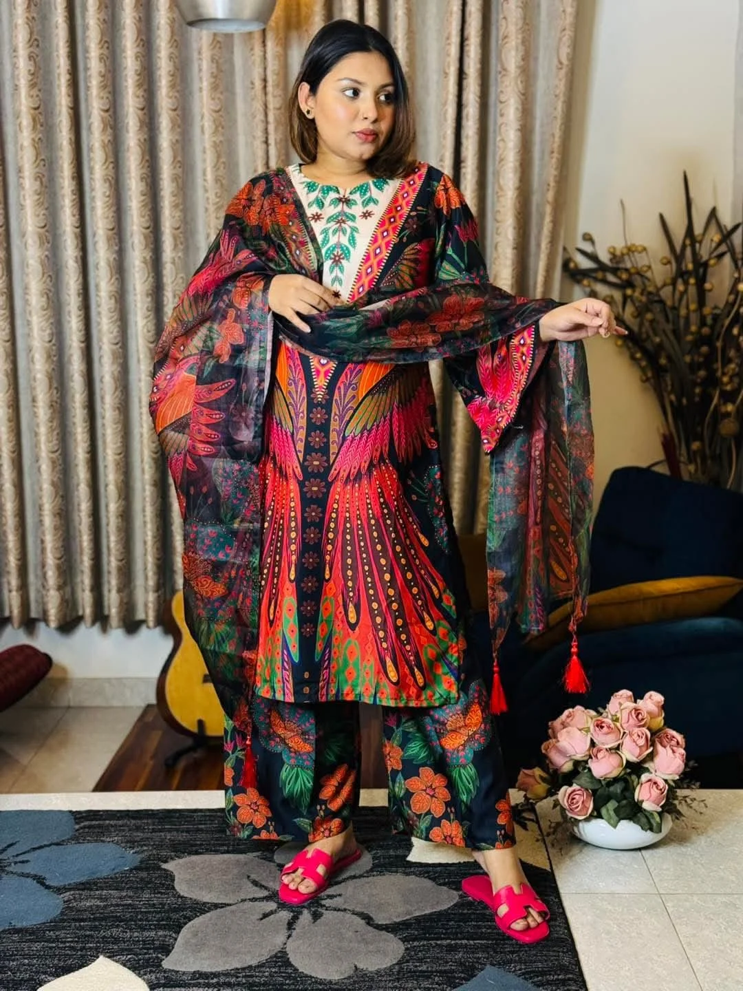 Coralina Pakistani inspaird 3 piece